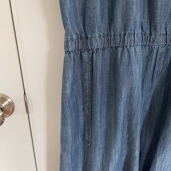 Lane Bryant Chambray Denim Jumpsuit - Picture 8 of 11